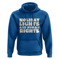 Holiday Lights Human Rights Christmas Hoodie - Wonder Print Shop