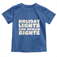 Holiday Lights Human Rights Christmas Toddler T Shirt - Wonder Print Shop