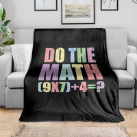 Funny Six Seven 6 7 Meme Teacher Throw Blanket Brainrot Girls Kids Teens - Wonder Print Shop