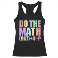 Funny Six Seven 6 7 Meme Teacher Racerback Tank Top Brainrot Girls Kids Teens - Wonder Print Shop