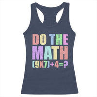 Funny Six Seven 6 7 Meme Teacher Racerback Tank Top Brainrot Girls Kids Teens - Wonder Print Shop