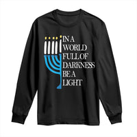 Happy Hanukkah Long Sleeve Shirt Jewish Video Game Gamer Hanukkah Chanukah