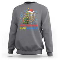 Merry Chrismukkah Happy Christmas Hanukkah Sweatshirt - Wonder Print Shop