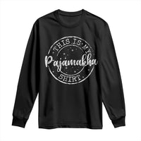 Funny Hanukkah Long Sleeve Shirt This is My Pajamakah Pajama Gift