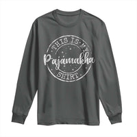 Funny Hanukkah Long Sleeve Shirt This is My Pajamakah Pajama Gift