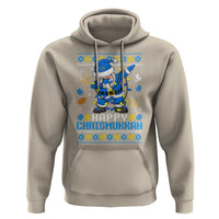Happy Chrismukkah Merry Christmas Hanukkah Hoodie Dabbing Santa Ugly Chanukah Jewish