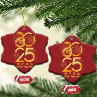 Lunar New Year 2025 Christmas Ornament Chinese Year Of The Snake Red Decor for Luck