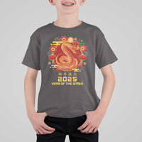 Year Of The Snake 2025 Lunar New Year T Shirt For Kid - Wonder Print Shop