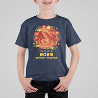 Year Of The Snake 2025 Lunar New Year T Shirt For Kid - Wonder Print Shop