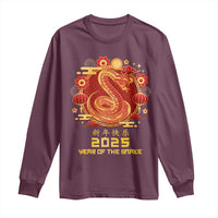 Year Of The Snake 2025 Lunar New Year Long Sleeve Shirt
