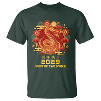Year Of The Snake 2025 Lunar New Year T Shirt - Wonder Print Shop