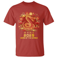 Year Of The Snake 2025 Lunar New Year T Shirt - Wonder Print Shop