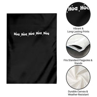 Hoa Hoa Hoa Garden Flag Funny Book Lover - Wonder Print Shop
