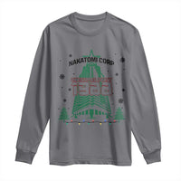 Vintage Nakatomi Plaza 1988 Christmas Party Long Sleeve Shirt - Wonder Print Shop