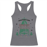 Vintage Nakatomi Plaza 1988 Christmas Party Racerback Tank Top - Wonder Print Shop