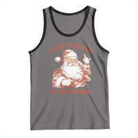 Retro Funny Santa Tank Top I Don't Believe In You Either 90s Christmas - Wonder Print Shop