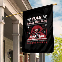 Christmas Yule Shall Not Pass Garden Flag Fantasy Movie Ugly Xmas - Wonder Print Shop