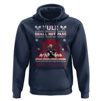 Christmas Yule Shall Not Pass Hoodie Fantasy Movie Ugly Xmas - Wonder Print Shop