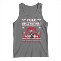 Christmas Yule Shall Not Pass Tank Top Fantasy Movie Ugly Xmas - Wonder Print Shop
