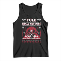 Christmas Yule Shall Not Pass Tank Top Fantasy Movie Ugly Xmas - Wonder Print Shop