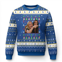 Woman Yelling At A Cat Ugly Christmas Hanukkah Ugly Sweater Funny Meme Matching Couple Christmas Pajama - Wonder Print Shop