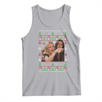 Woman Yelling At A Cat Ugly Christmas Tank Top Funny Meme Matching Couple Christmas Pajama - Wonder Print Shop