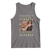Woman Yelling At A Cat Ugly Christmas Tank Top Funny Meme Matching Couple Christmas Pajama - Wonder Print Shop