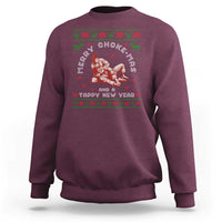 Funny Jiu Jitsu Christmas Sweatshirt Holiday Martial Arts BJJ Lover Ugly Xmas - Wonder Print Shop