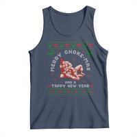 Funny Jiu Jitsu Christmas Tank Top Holiday Martial Arts BJJ Lover Ugly Xmas - Wonder Print Shop