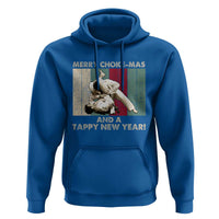 Jiu Jitsu Christmas Hoodie Retro Merry Choke Mas Tappy New Year Martial Arts BJJ Lover - Wonder Print Shop