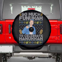 Funny Ugly Hanukkah Spare Tire Cover So Much Funukah To Celebrate Hanukkah Sandler - Wonder Print Shop