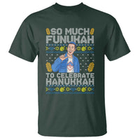 Funny Ugly Hanukkah T Shirt So Much Funukah To Celebrate Hanukkah Sandler - Wonder Print Shop