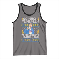 Funny Ugly Hanukkah Tank Top So Much Funukah To Celebrate Hanukkah Sandler - Wonder Print Shop
