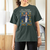 Funny Ugly Hanukkah T Shirt For Women Sandler So Much Funukah To Celebrate Hanukkah - Wonder Print Shop