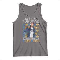 Funny Ugly Hanukkah Tank Top Sandler So Much Funukah To Celebrate Hanukkah - Wonder Print Shop