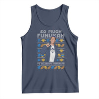Funny Ugly Hanukkah Tank Top Sandler So Much Funukah To Celebrate Hanukkah - Wonder Print Shop
