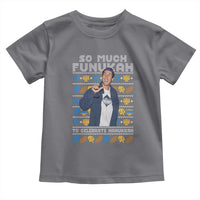 Funny Ugly Hanukkah Toddler T Shirt Sandler So Much Funukah To Celebrate Hanukkah - Wonder Print Shop