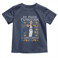 Funny Ugly Hanukkah Toddler T Shirt Sandler So Much Funukah To Celebrate Hanukkah - Wonder Print Shop