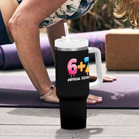 Funny 67 13th Birthday Official Teenager Tumbler With Handle 6 7 Ice Cream Drip Meme Funny Six Seven 13 Years Old