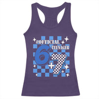 Funny 13th Birthday Official Teenager Racerback Tank Top 6+7 13 Year Old Boys Kids Checkered 67 Meme