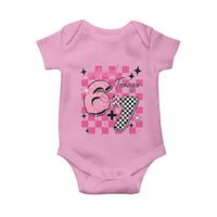Funny 13th Birthday Official Teenager Baby Onesie 6+7 13 Year Old Kids Girls Pink Checkered 67 Meme