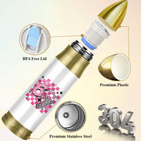 Funny 13th Birthday Official Teenager Bullet Tumbler 6+7 13 Year Old Kids Girls Pink Checkered 67 Meme