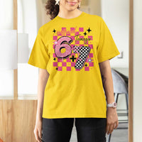 Funny 13th Birthday Official Teenager T Shirt For Women 6+7 13 Year Old Kids Girls Pink Checkered 67 Meme