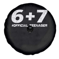 Funny 13th Birthday Official Teenager Spare Tire Cover 13 Years Old Boys Kids