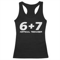 Funny 13th Birthday Official Teenager Racerback Tank Top 13 Years Old Boys Kids