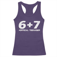 Funny 13th Birthday Official Teenager Racerback Tank Top 13 Years Old Boys Kids