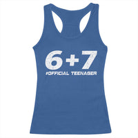 Funny 13th Birthday Official Teenager Racerback Tank Top 13 Years Old Boys Kids