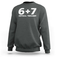 Funny 13th Birthday Official Teenager Sweatshirt 13 Years Old Boys Kids