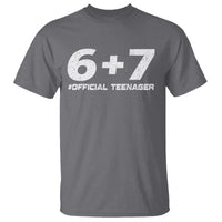 Funny 13th Birthday Official Teenager T Shirt 13 Years Old Boys Kids
