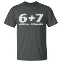 Funny 13th Birthday Official Teenager T Shirt 13 Years Old Boys Kids
